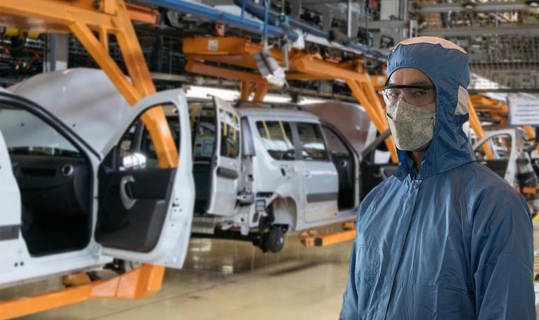 Коронавирус оказывает влияние на автомобильную промышленность